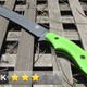 Illustration for article titled Ka-Bar ZK-Pestilence Chopper Knife Lightning Review: Murders Plants and Zombies